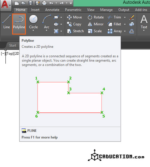 make lines into polylines autocad